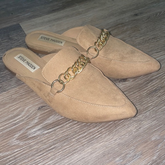 Steve Madden Shoes - Steve Madden Suede Flat Mules